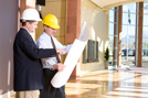 Construction Managers Viewing Plans