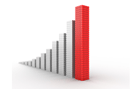 Red Financial Graph